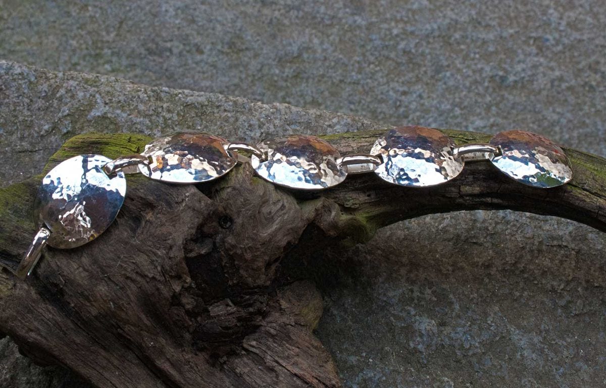 Armband Silberkreise