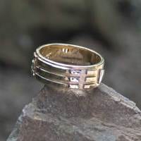 Atlantisring aus Gold mit Brillianten