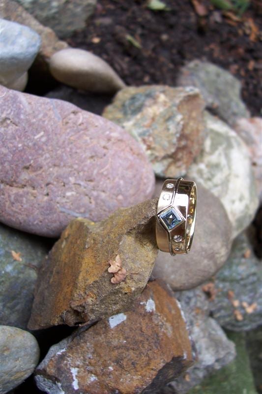 Goldring Blautopas-Brillant