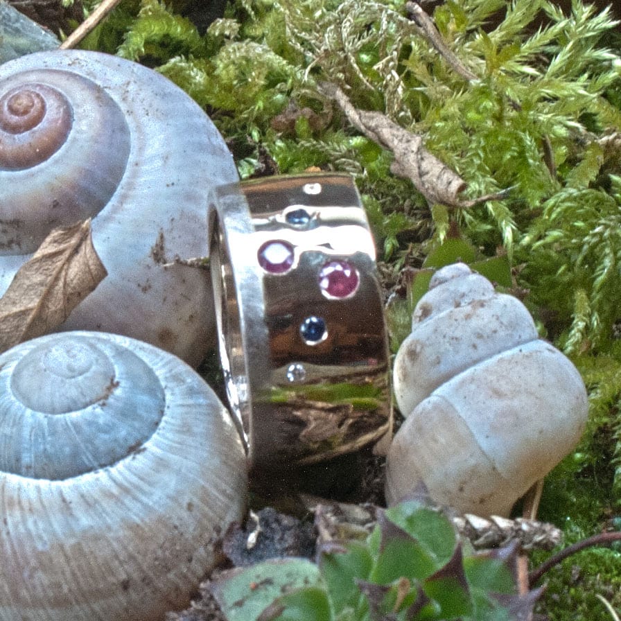 Goldring Rubin-Saphir-Brillant