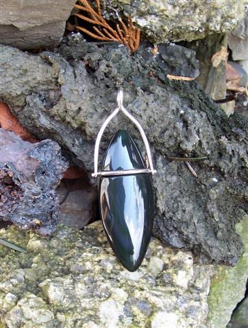 Obsidiananhänger