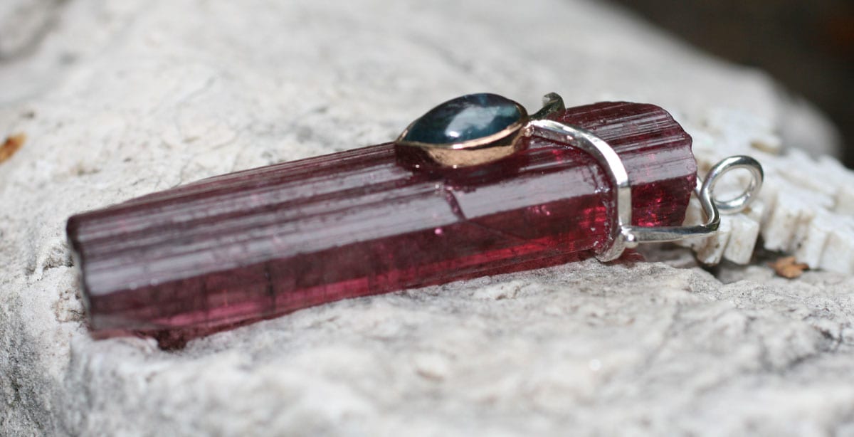 Anhänger mit Turmalin