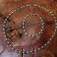 Prenithtropfen-Perlen-Gold