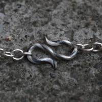 S-Haken Streifenhörchen Mokumegane