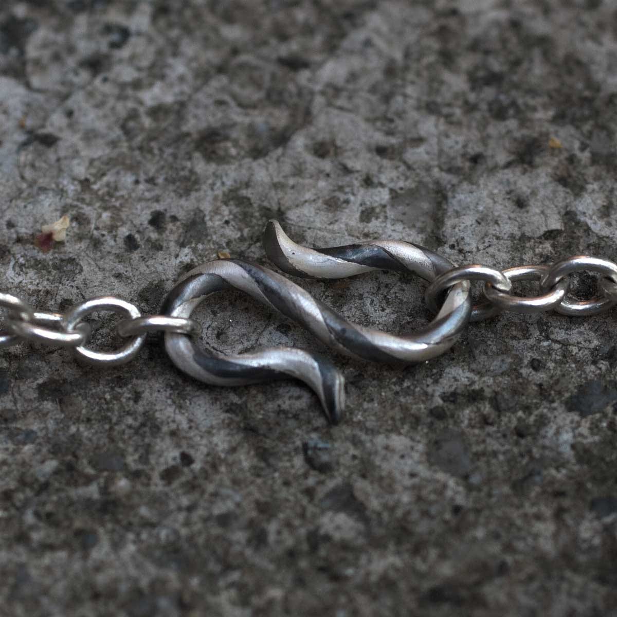 S-Haken Streifenhörchen Mokumegane