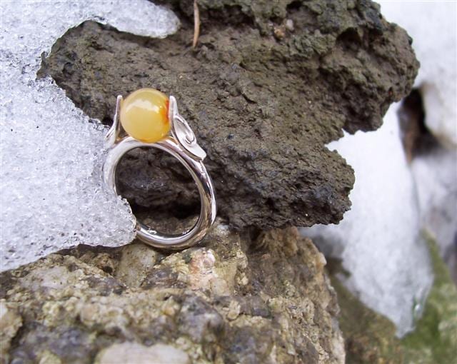 Silberring mit Carneol