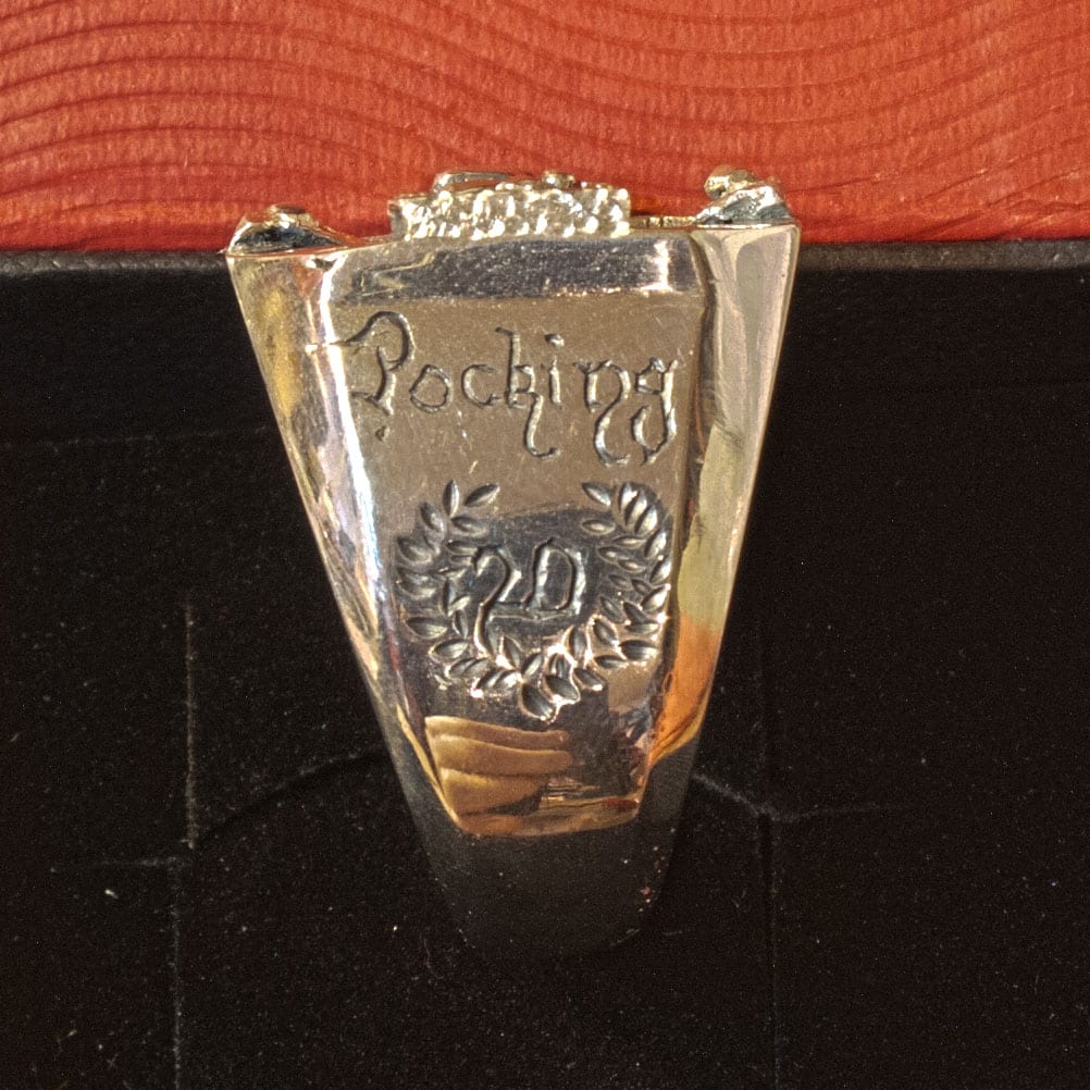 Trustring aus Silber