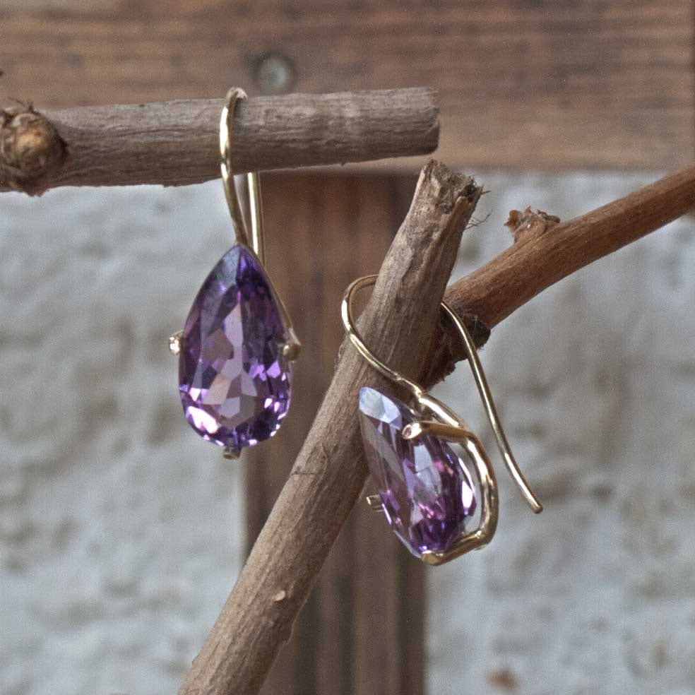 Ohrhänger Amethyst