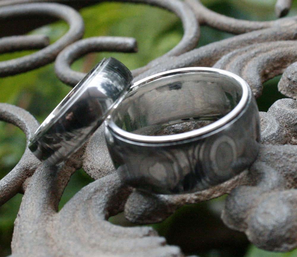 Eheringe mit Augendamast