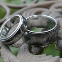 Eheringe mit Augendamast