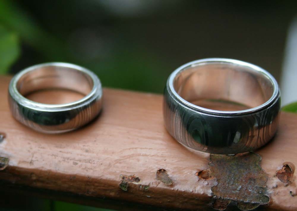 Eheringe mit Augendamast