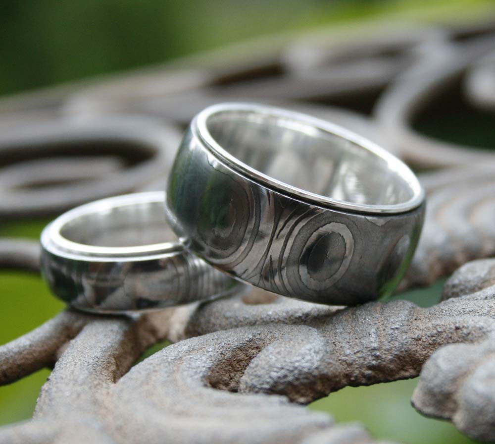 Eheringe mit Augendamast