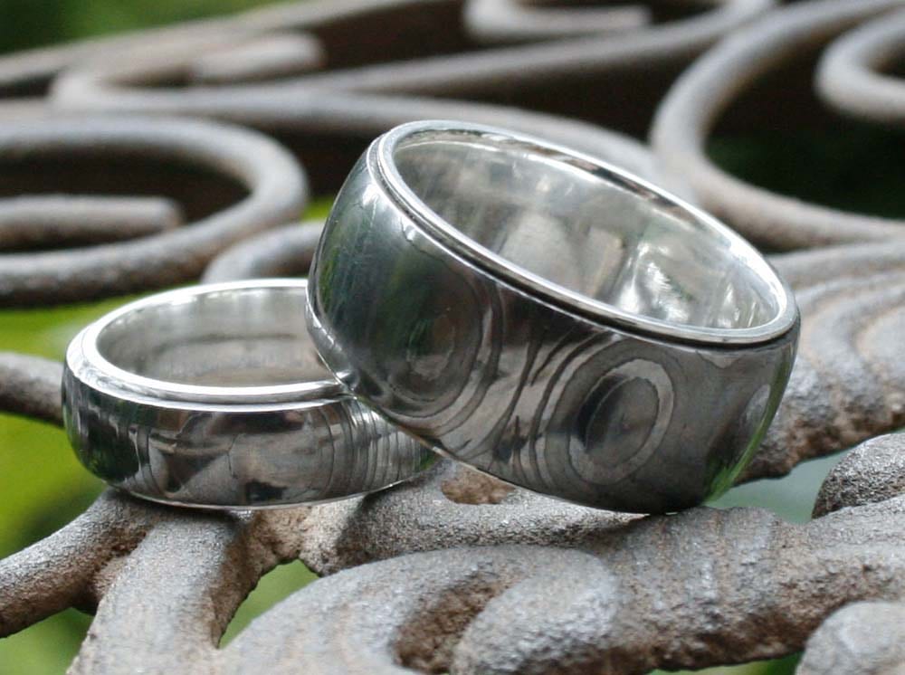 Eheringe mit Augendamast