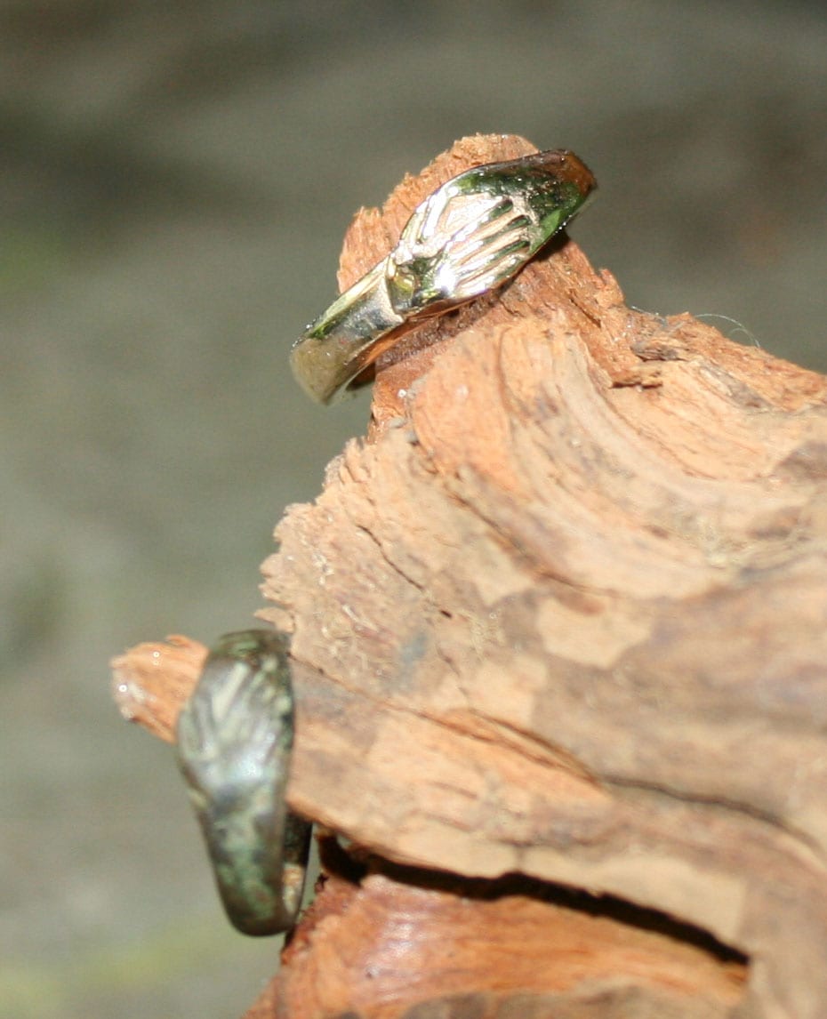 Freundschaftsring aus Bronze