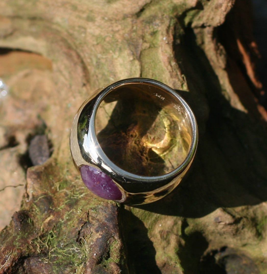 Bandring mit Sternrubin