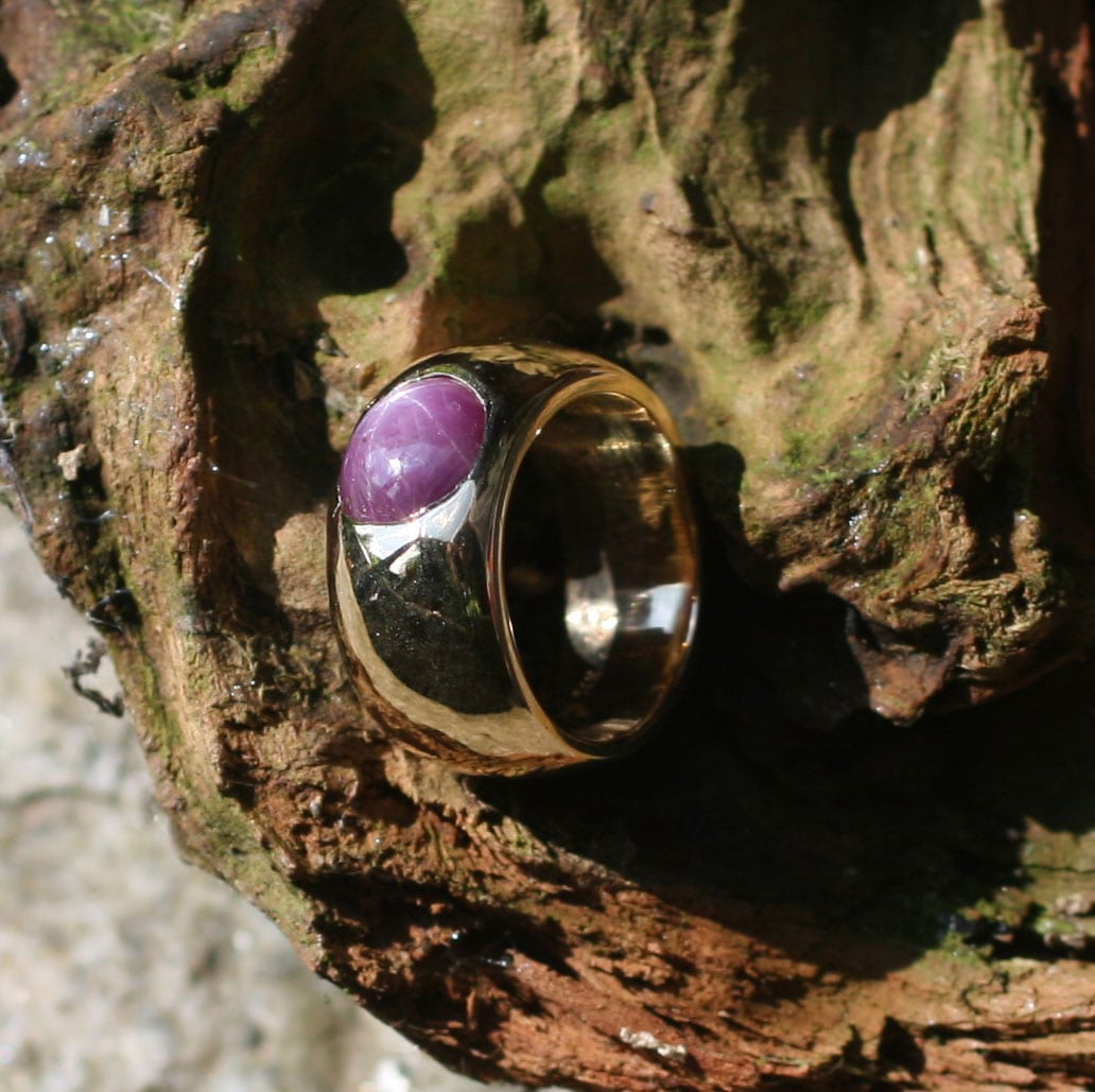 Bandring mit Sternrubin