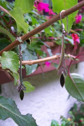 Ohrhänger mit grünem Turmalin