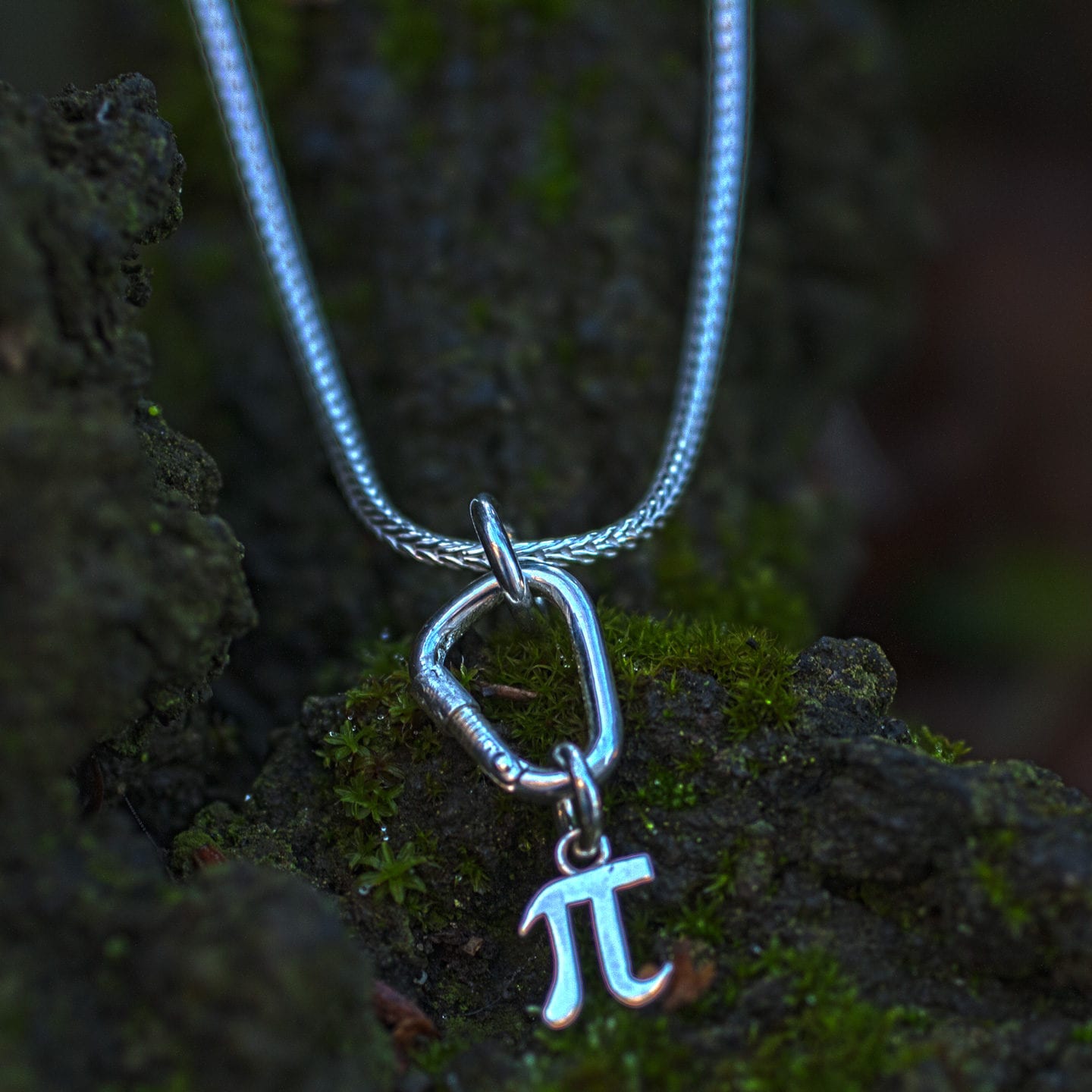 Bergsteiger-Karabiner mit Pi