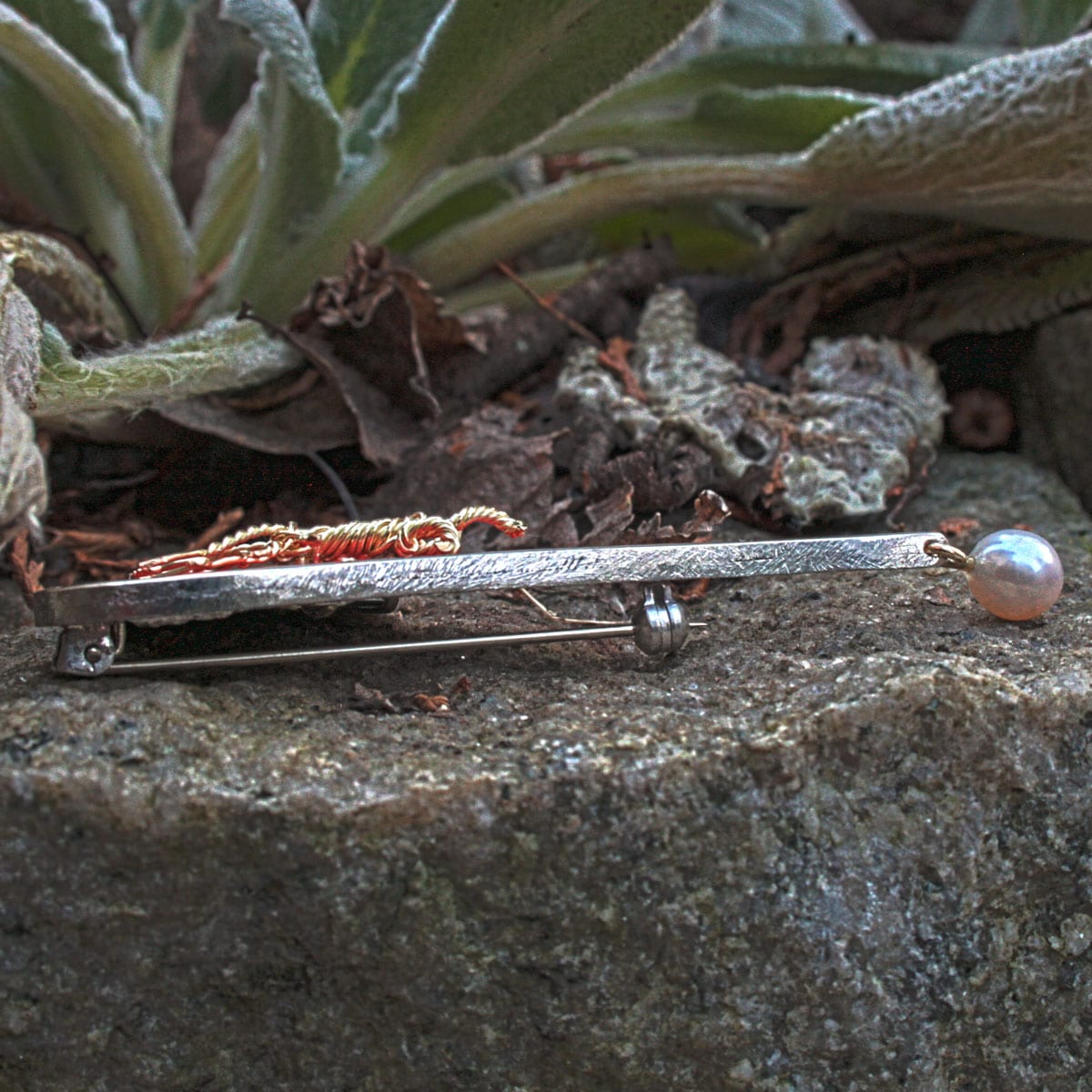 Brosche mit Lebensbaum