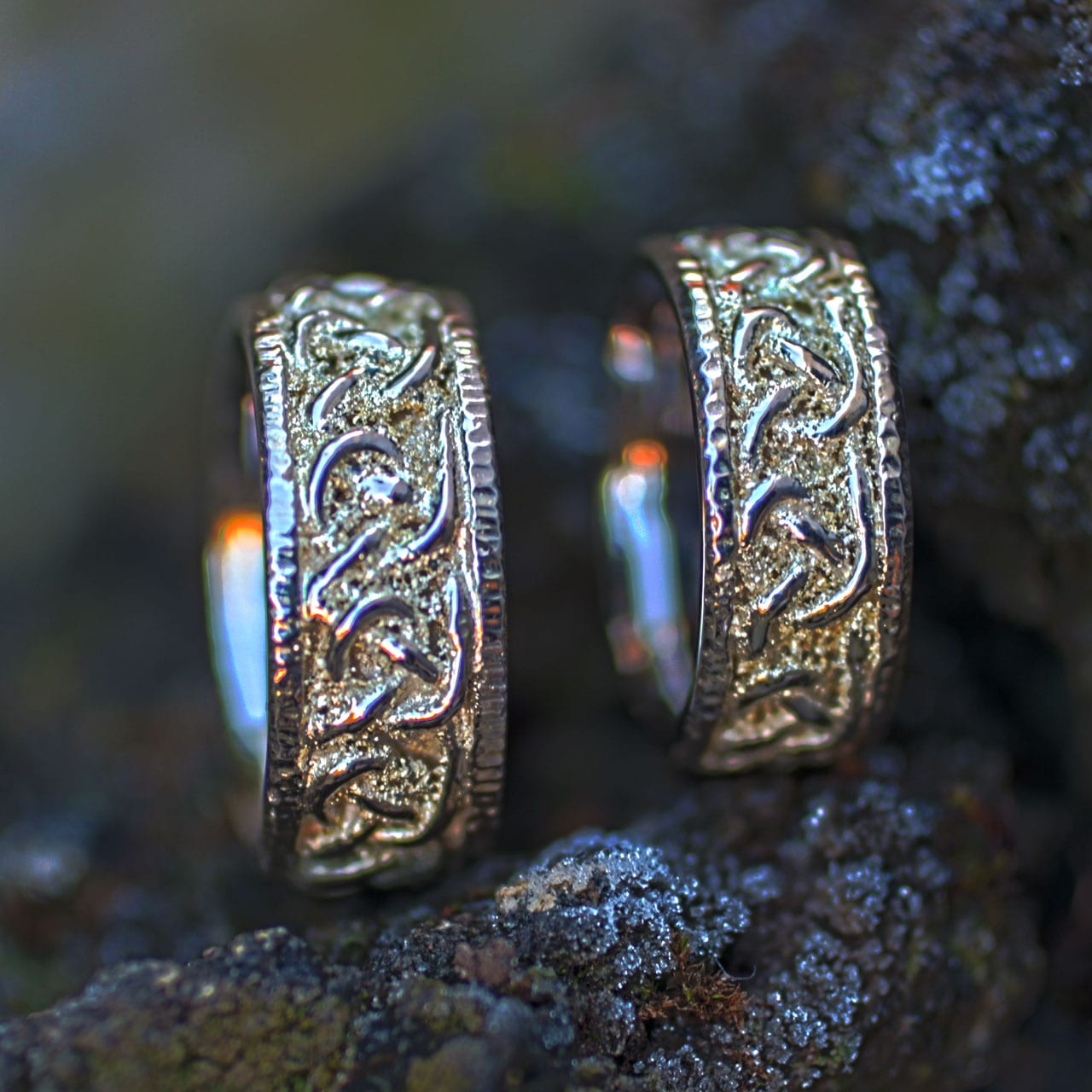 Trauringe mit keltischem Flechtband