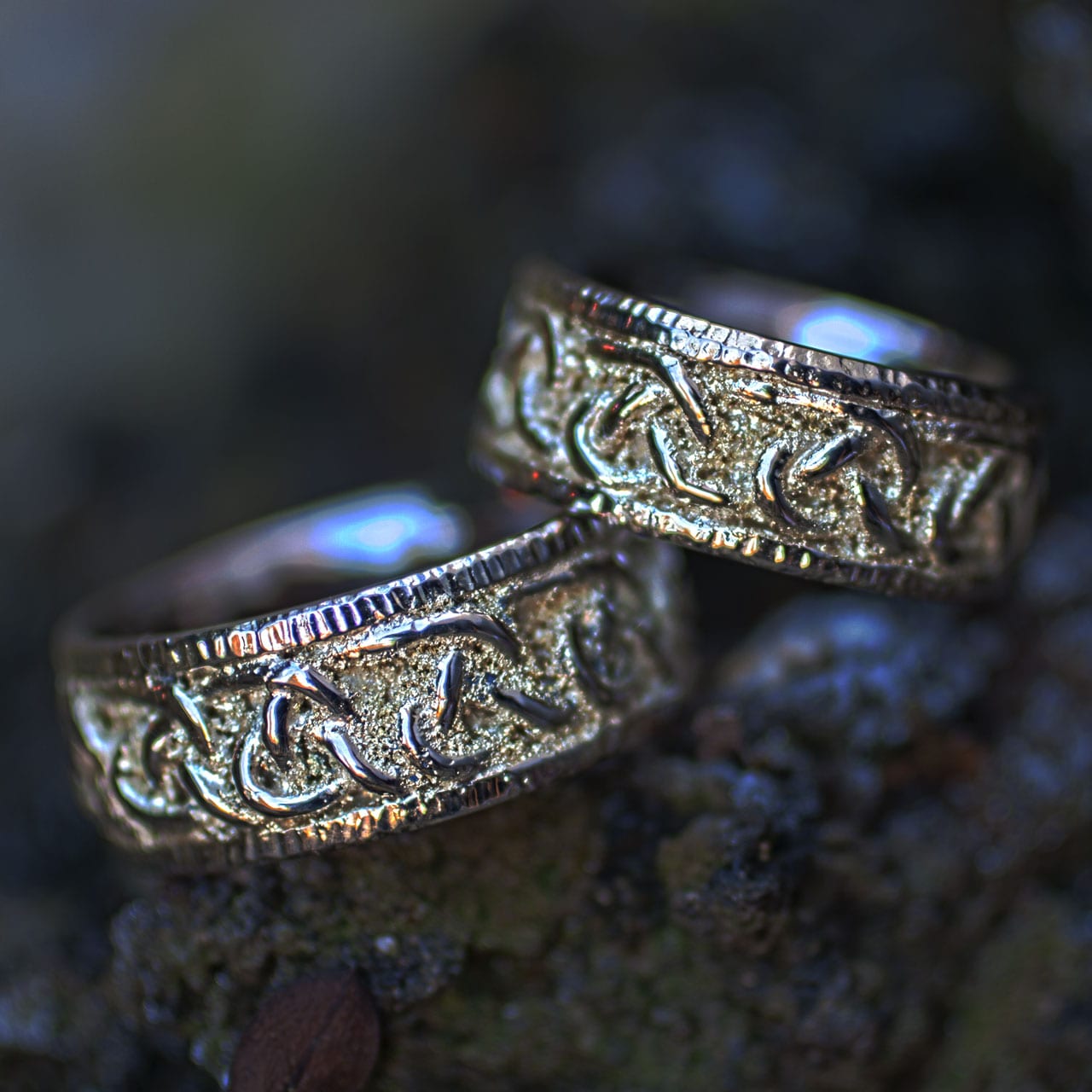 Trauringe mit keltischem Flechtband