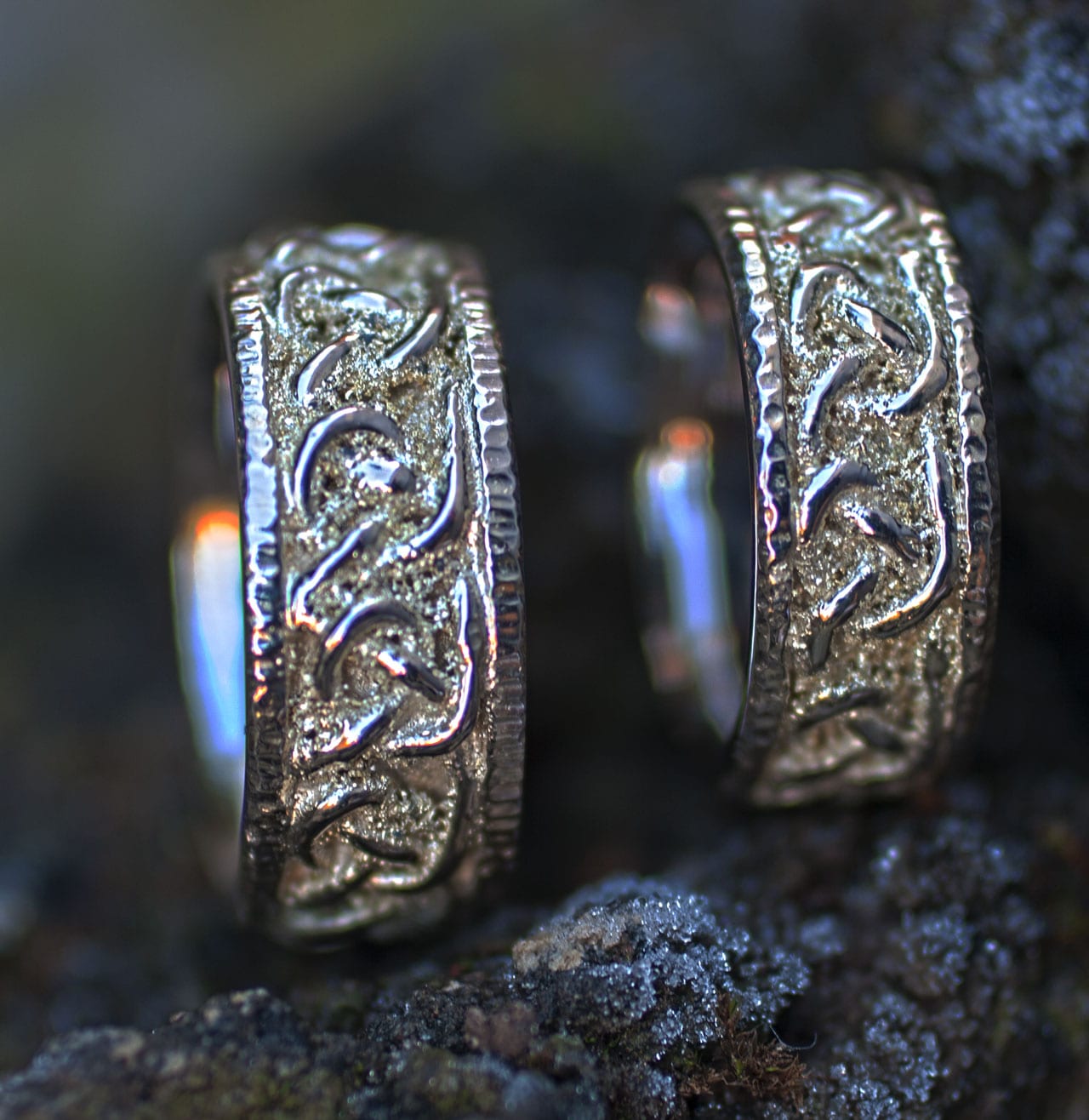 Trauringe mit keltischem Flechtband