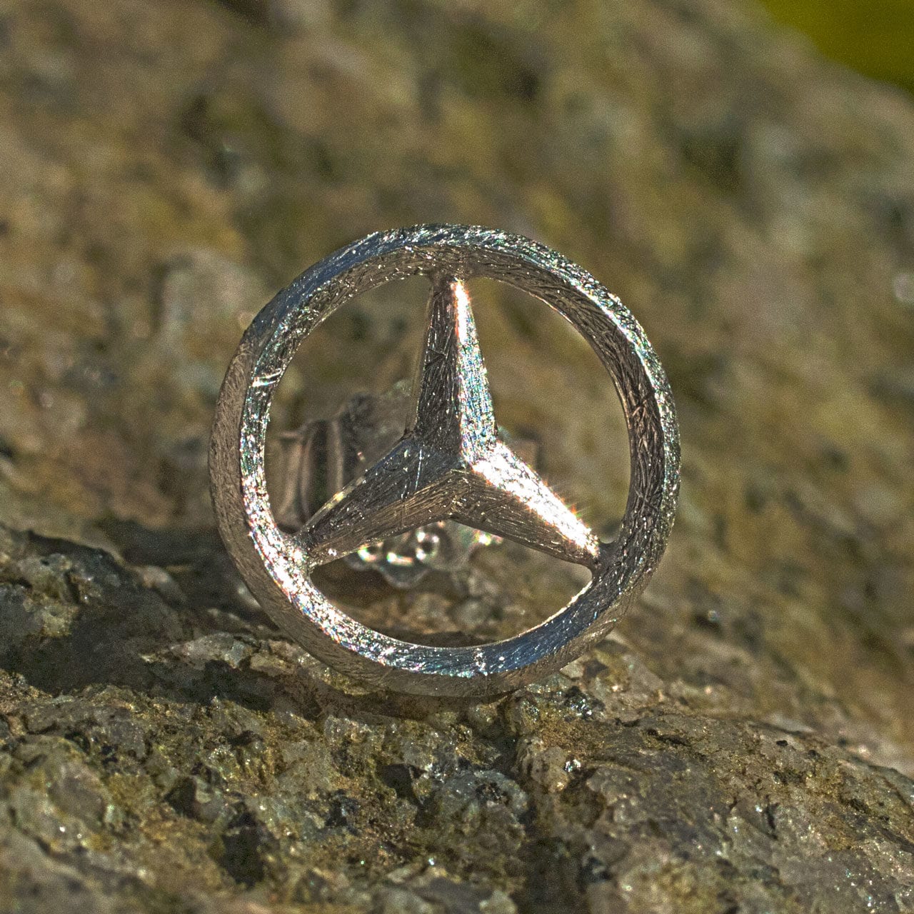 Ohrstecker Mercedesstern