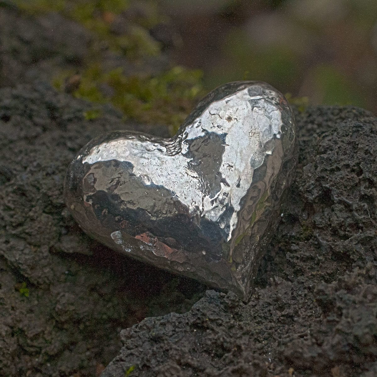 ziseliertes Herz Silber