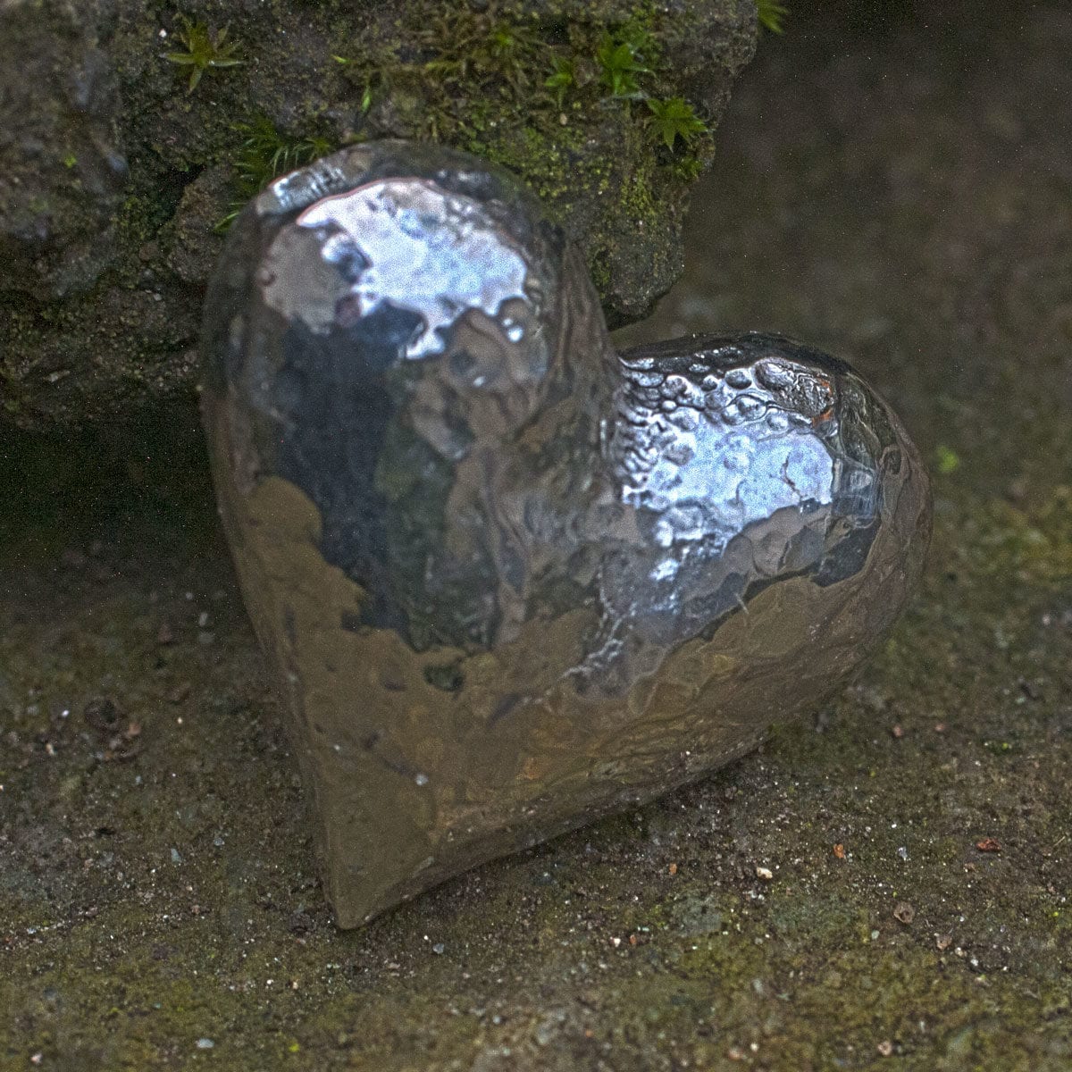 ziseliertes Herz Silber