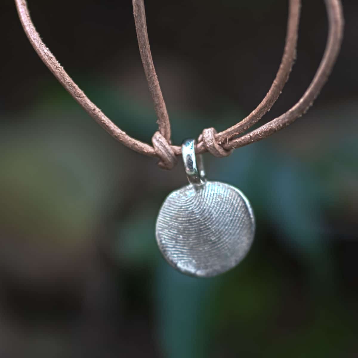 Anhänger Fingerabdruck