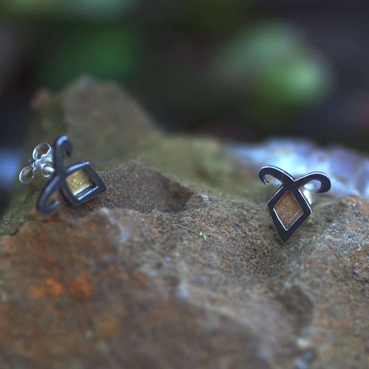 Ohrstecker Engelsrune