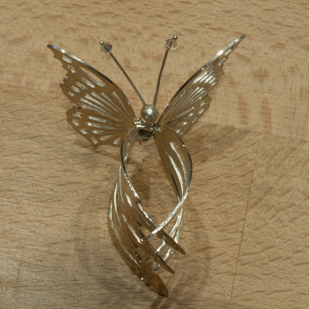 Silberklammer Schmetterling