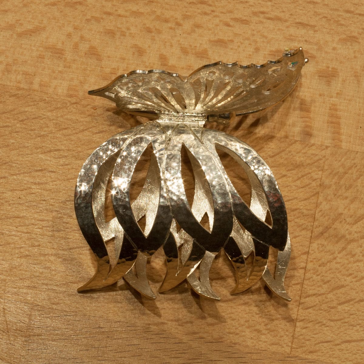 Silberklammer Schmetterling