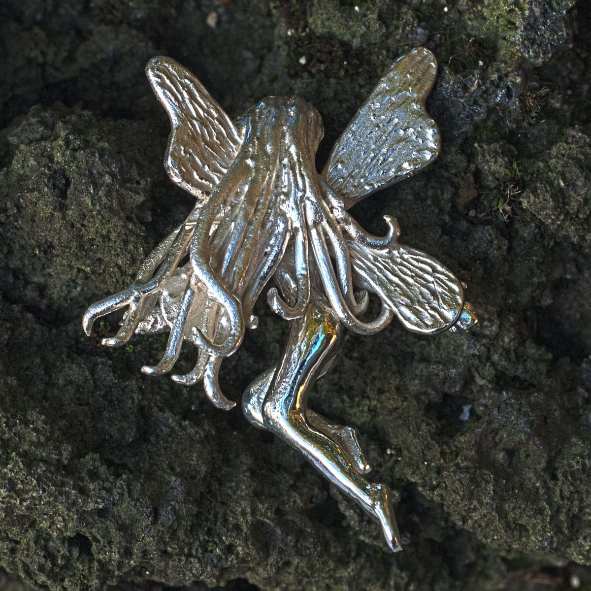 Elfe mit blauen Augen