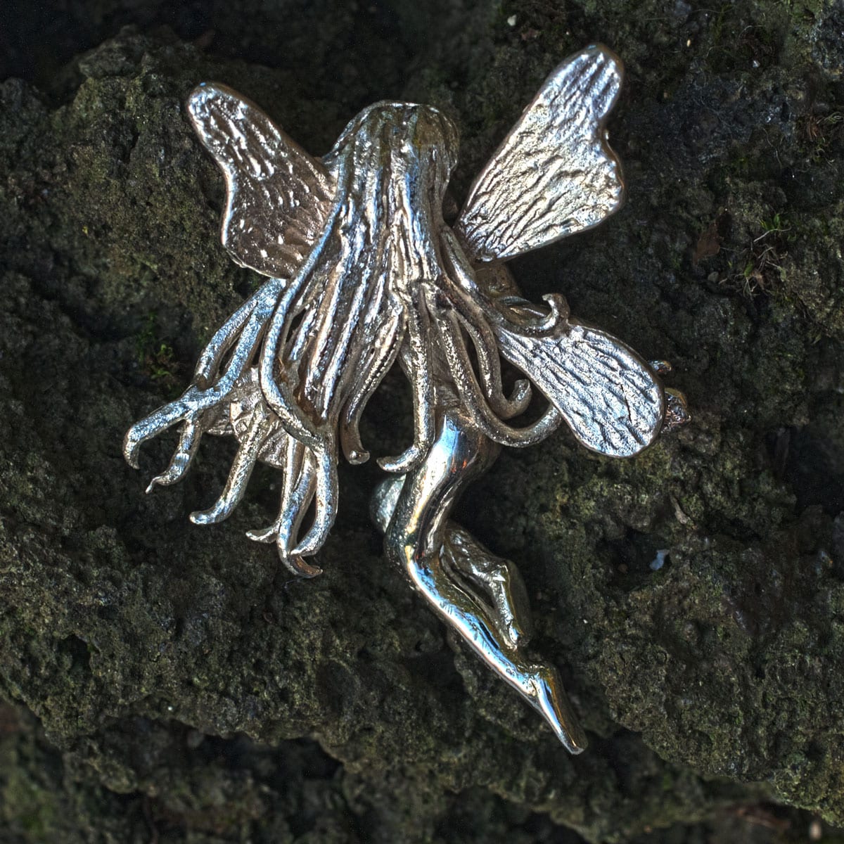 Elfe mit blauen Augen