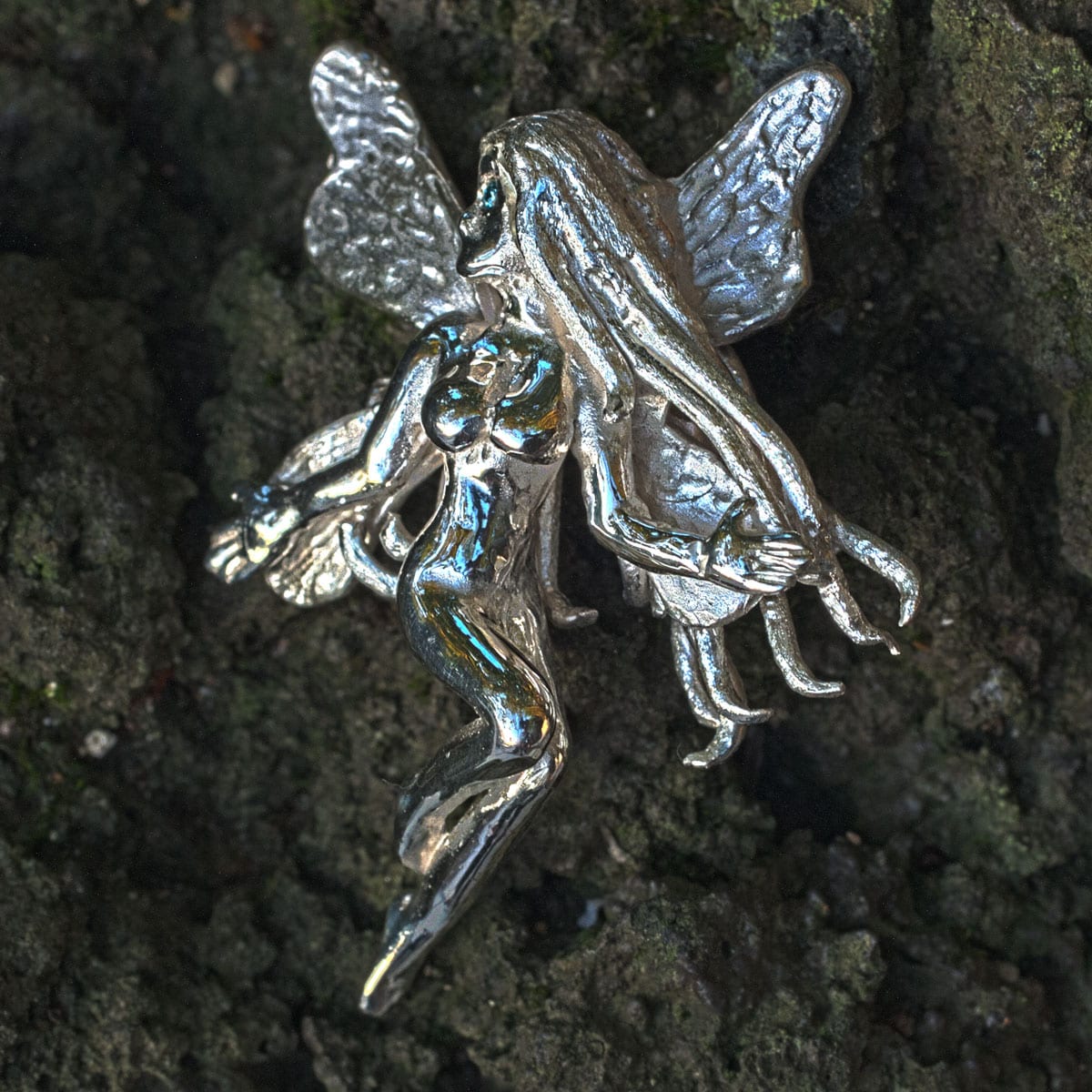 Elfe mit blauen Augen