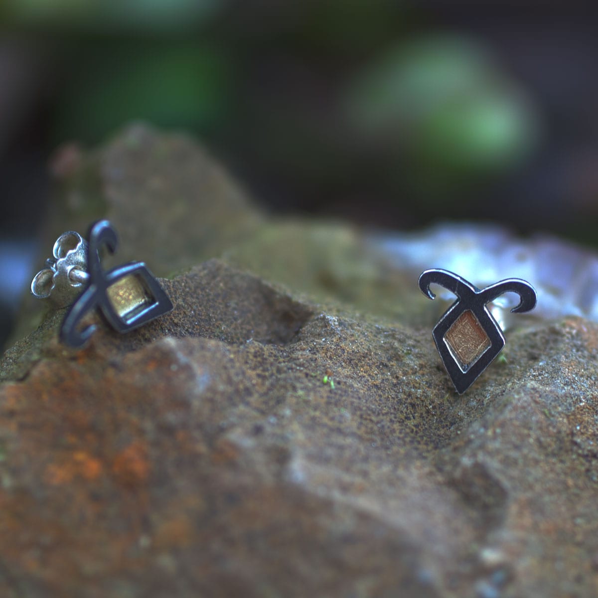 Ohrstecker Engelsrune