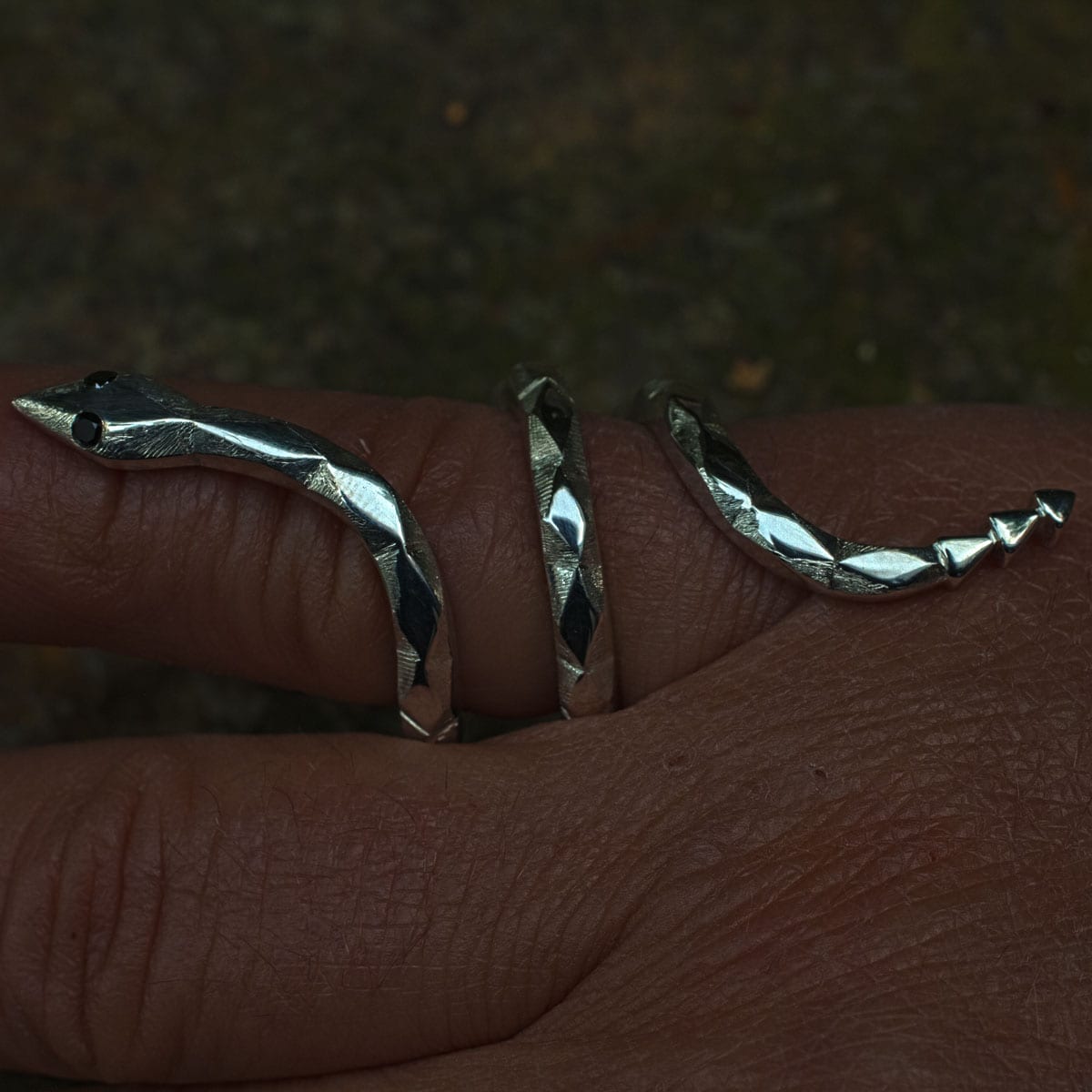 Schlangenring geschuppt – Bild 2