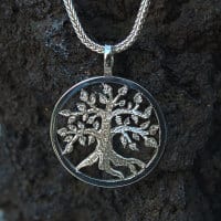 Anhänger Silber-Lebensbaum