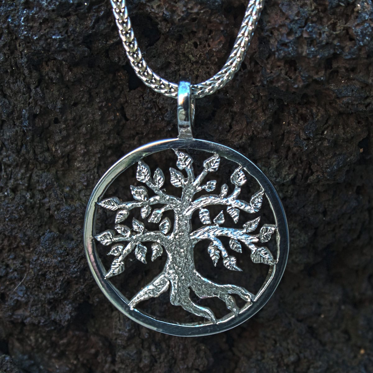 Anhänger Silber-Lebensbaum