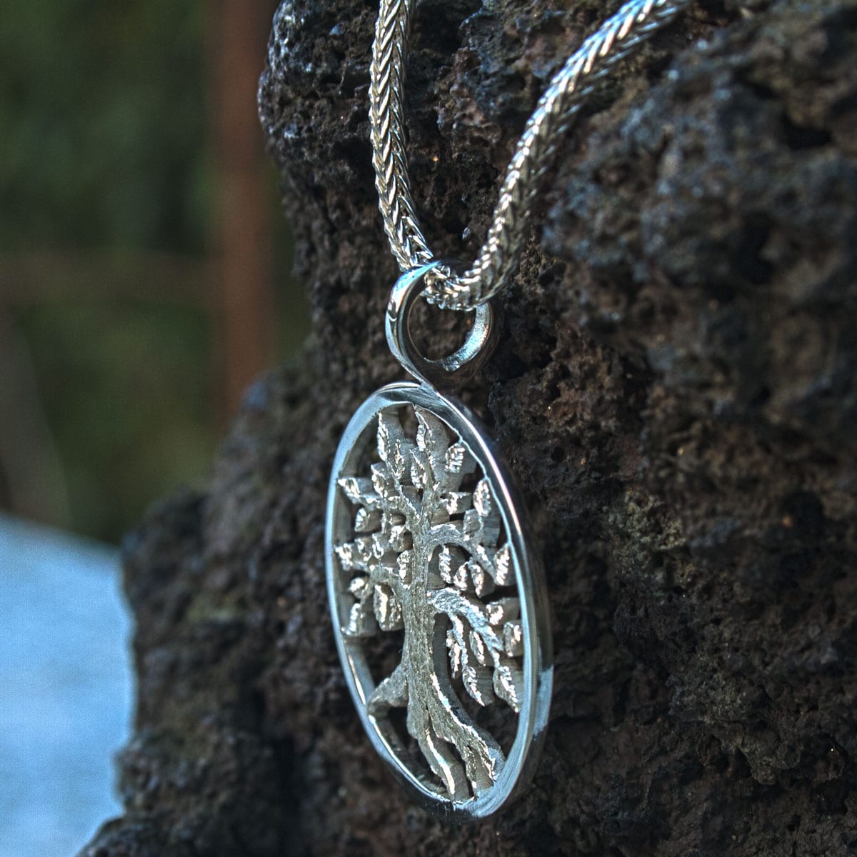 Anhänger Silber-Lebensbaum