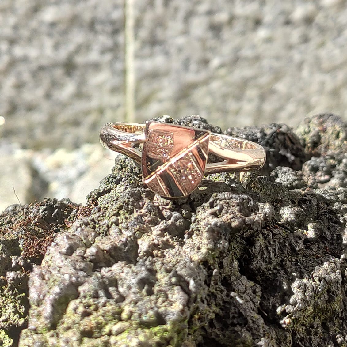 Ehrenring Gemeindewappen Salzweg Gold – Bild 8