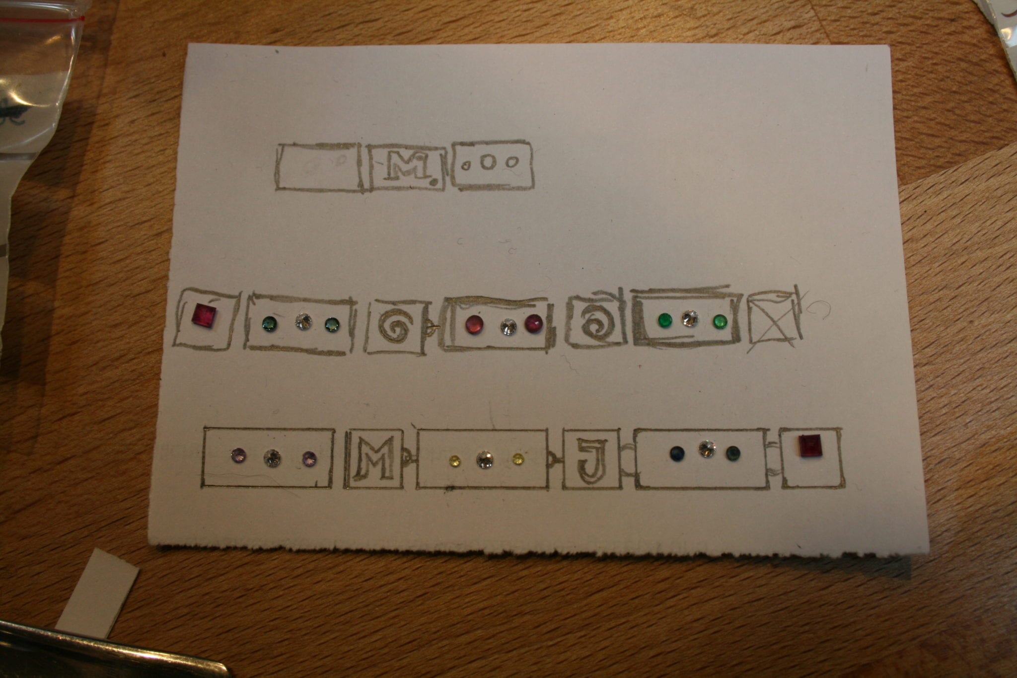 Armband Weißgold mit Steinen – Bild 14