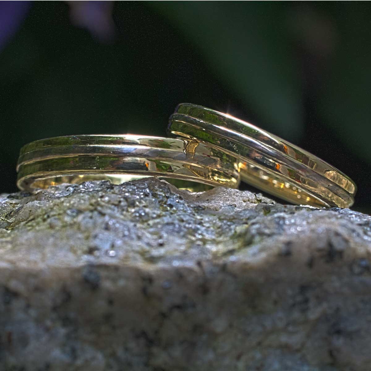 Trauringe dreifarbig