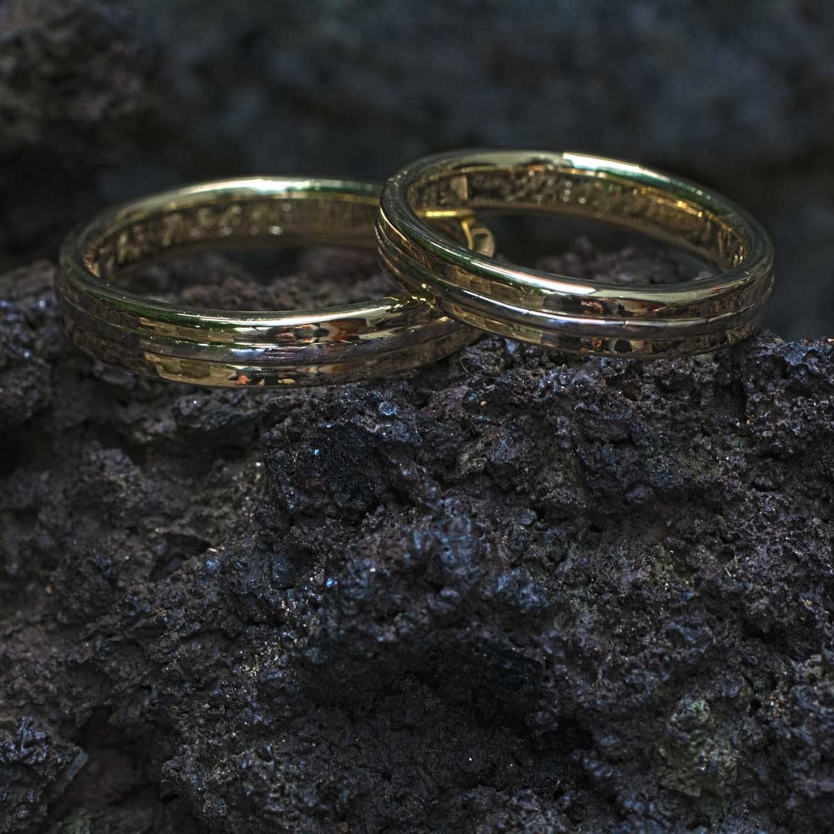 Trauringe dreifarbig