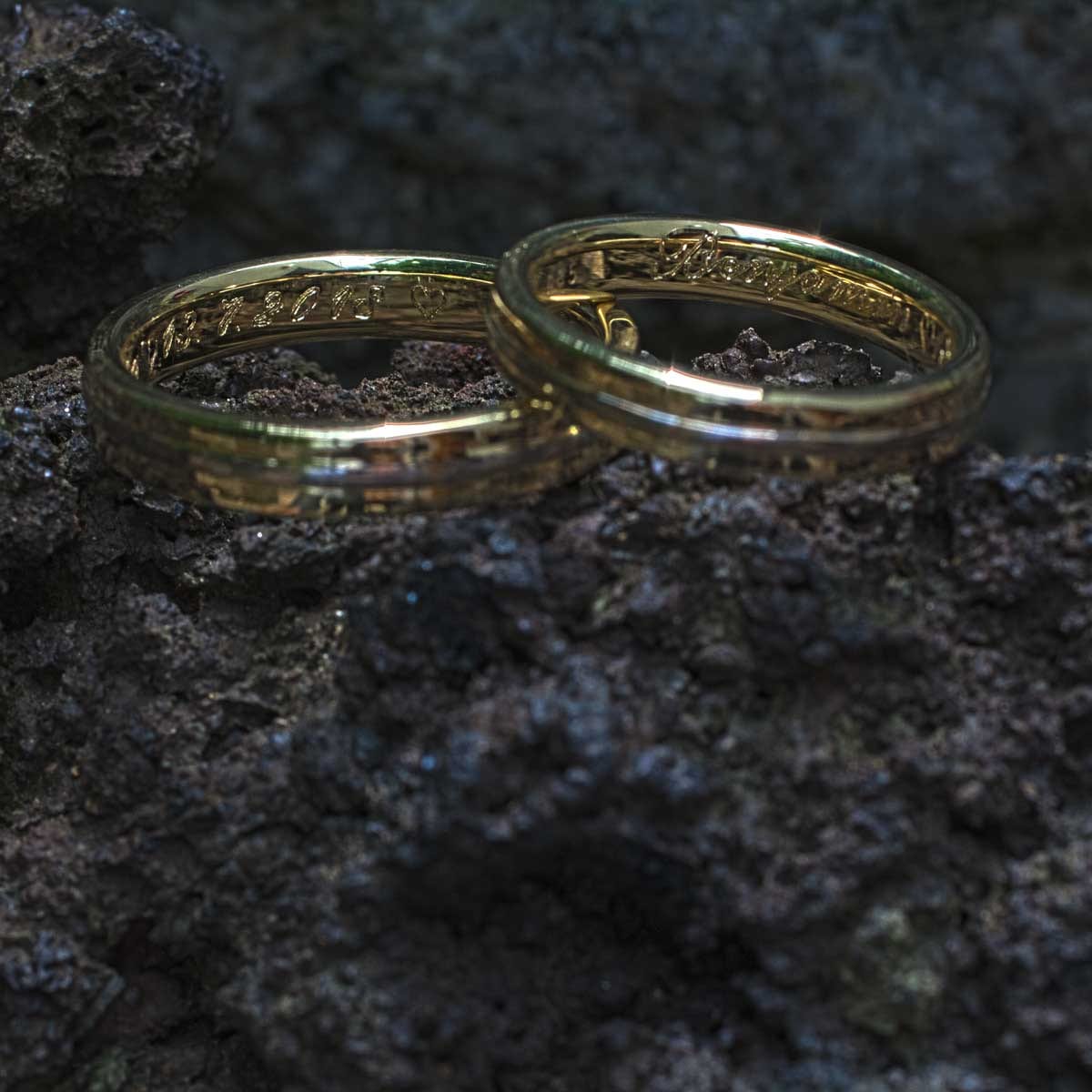 Trauringe dreifarbig