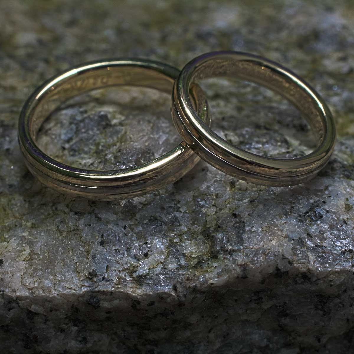 Trauringe dreifarbig