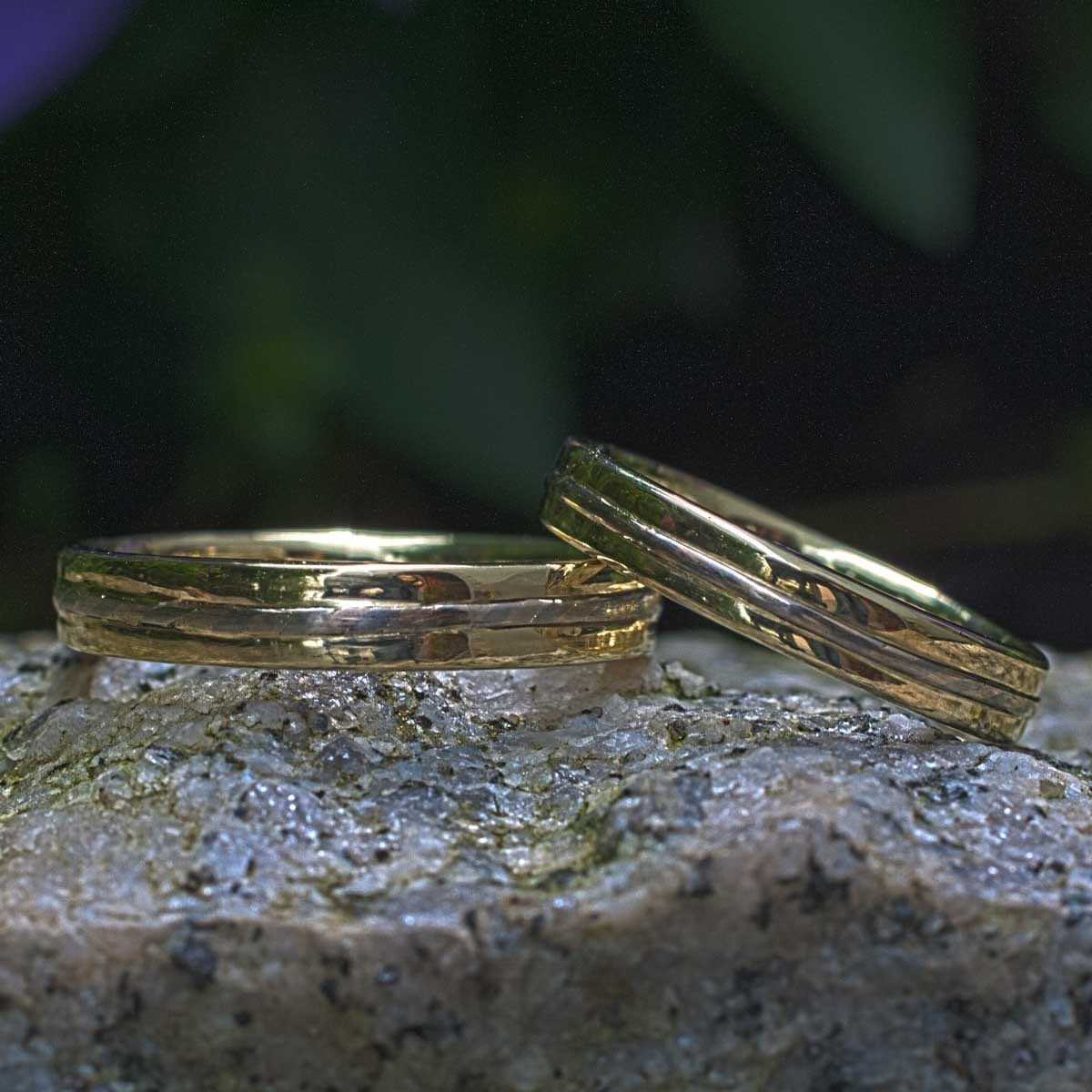 Trauringe dreifarbig