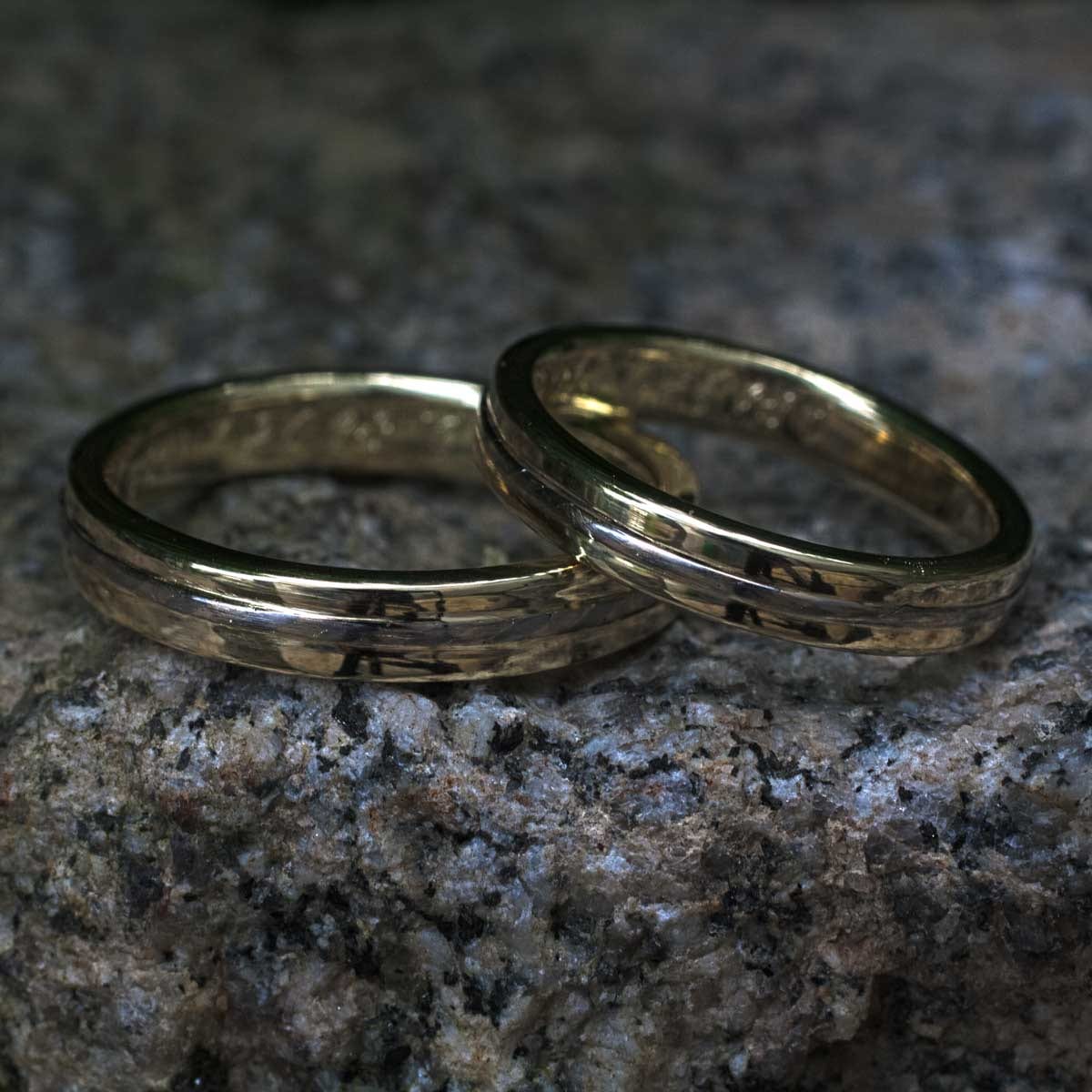 Trauringe dreifarbig