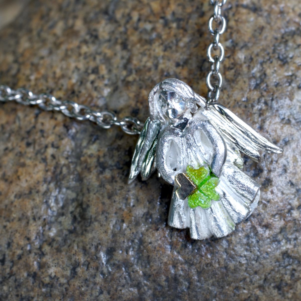 Schutzengel Kleeblatt